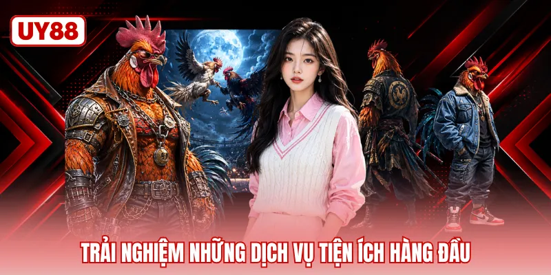 Trải nghiệm những dịch vụ tiện ích hàng đầu